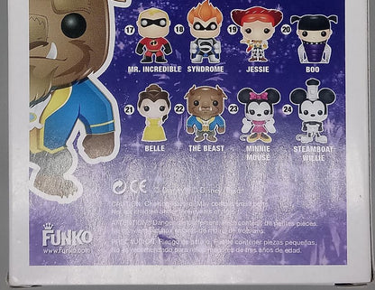 22 The Beast - Disney Beauty and the Beast - Box Damaged Funko POP