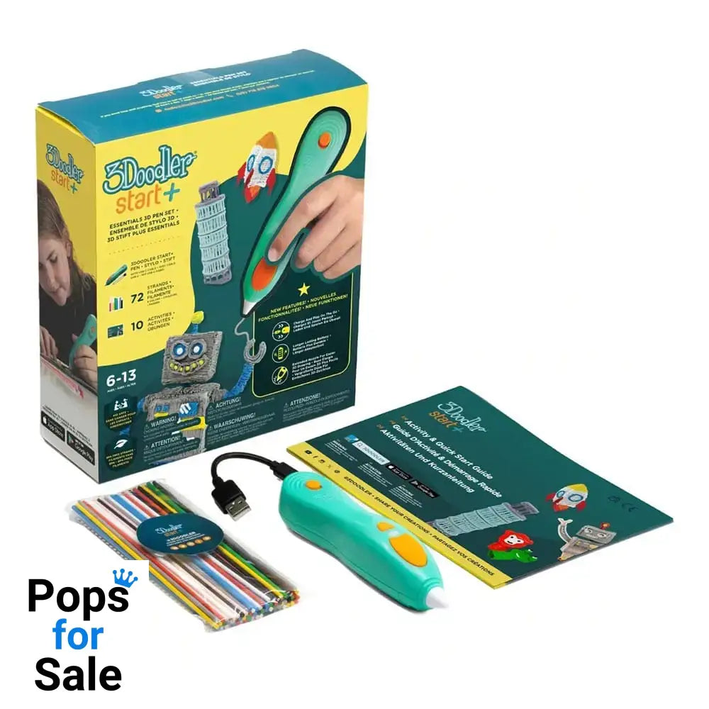 3Doodler 3D Pen Start+ Essentials Set