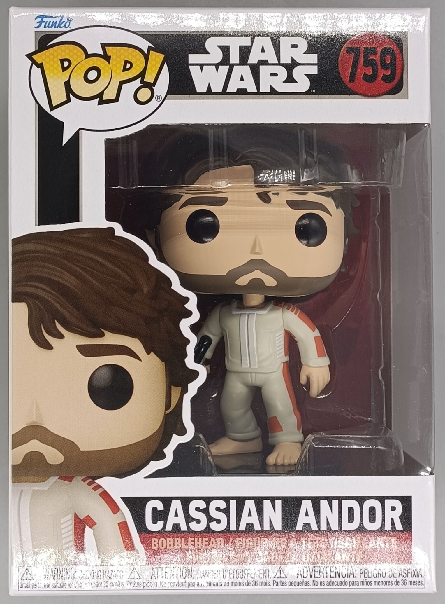 759 Cassian Andor - Star Wars Andor Funko POP