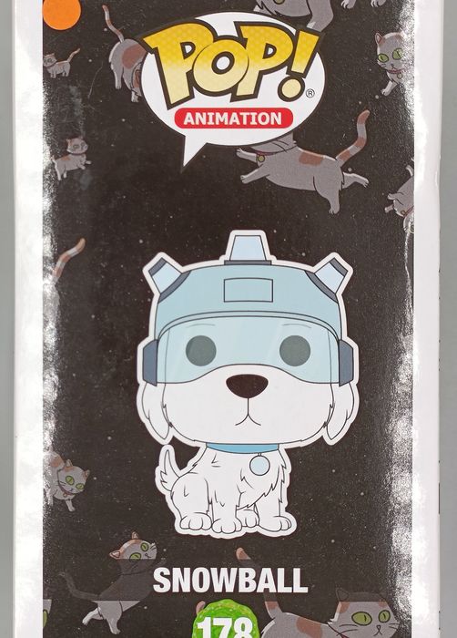 #178 Snowball - Rick and Morty - Box Damaged Funko POP