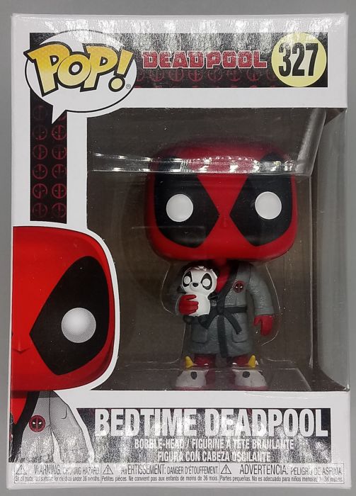 #327 Bedtime Deadpool - Marvel - Box Damaged Funko POP
