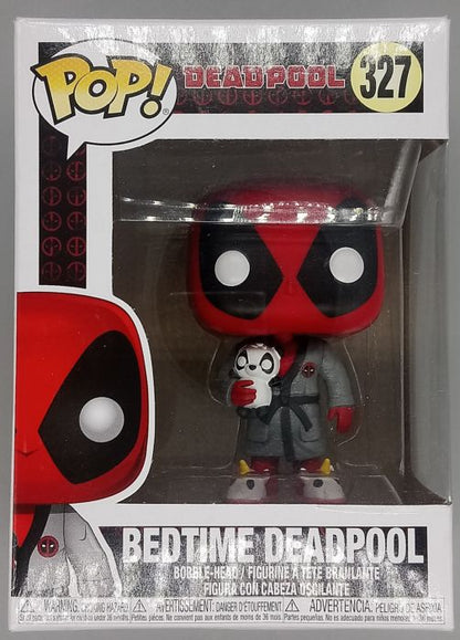#327 Bedtime Deadpool - Marvel - Box Damaged Funko POP