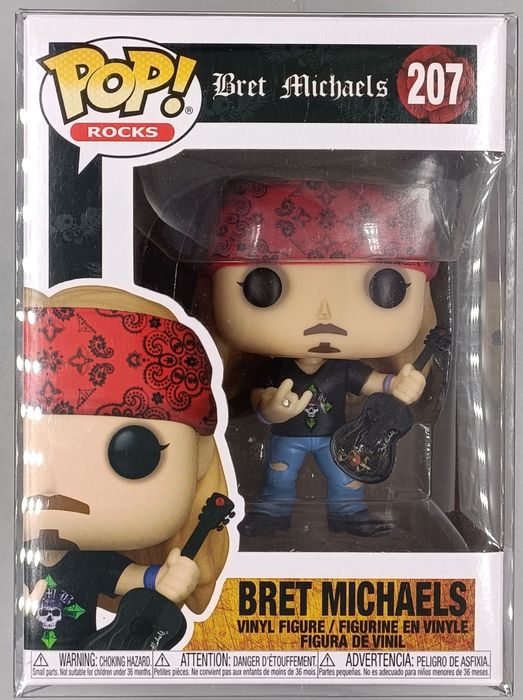 #207 Bret Michaels - Rocks Funko POP