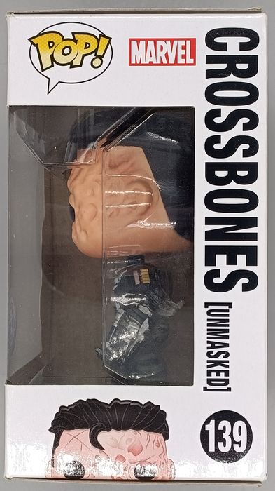 #139 Crossbones (Unmasked) Marvel Captain America Box Damaged Funko POP