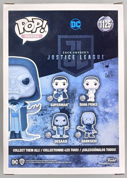 #1125 DeSaad - DC Zack Snyder's Justice League - Box Damaged Funko POP