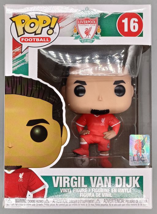 16 Virgil van Dijk - Liverpool FC - Football - Box Damaged Funko POP