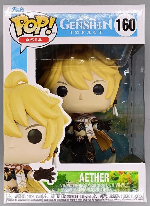 #160 Aether - Genshin Impact - Box Damaged Funko POP