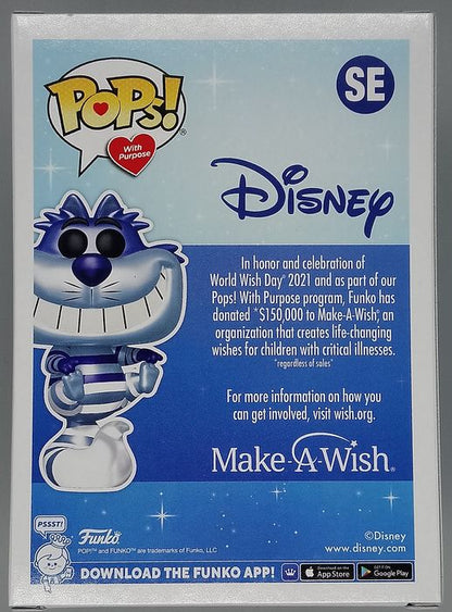 #SE Cheshire Cat (MakeAWish) Metallic - Disney Funko POP