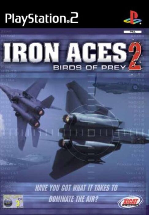 Iron Aces 2: Birds of Prey for Playstation 2 (PS2)