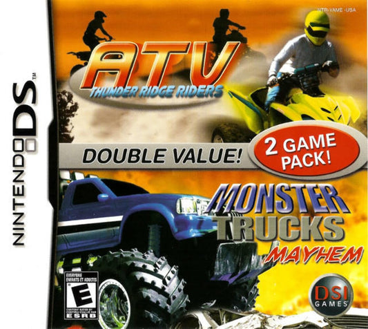 ATV Thunder Ridge Riders & Monster Trucks Mayhem for Nintendo DS/3DS - [USA Version]