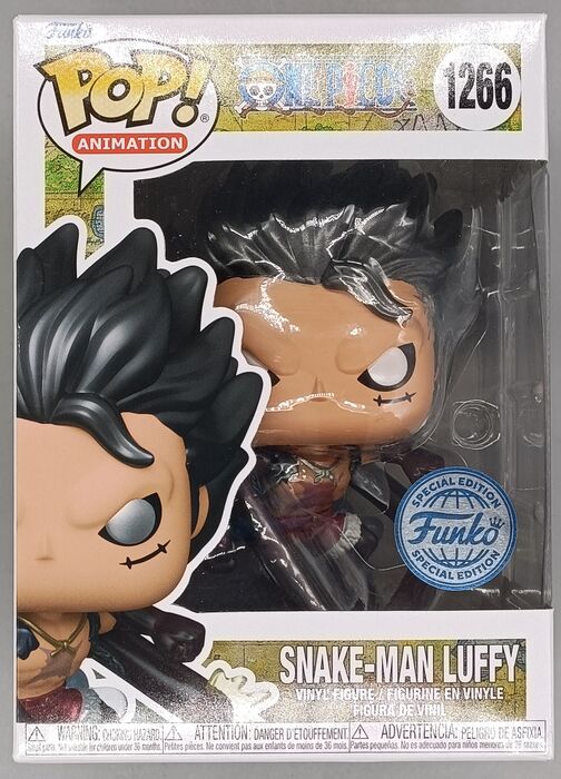 #1266 Snake-Man Luffy Metallic - One Piece Funko POP