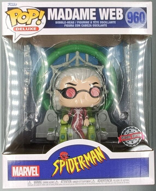 960 Madame Web Deluxe - Marvel Spider-Man Funko POP