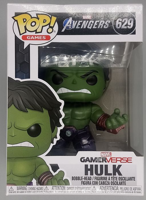 629 Hulk - Marvel Avengers Game - Funko POP - Box Damaged