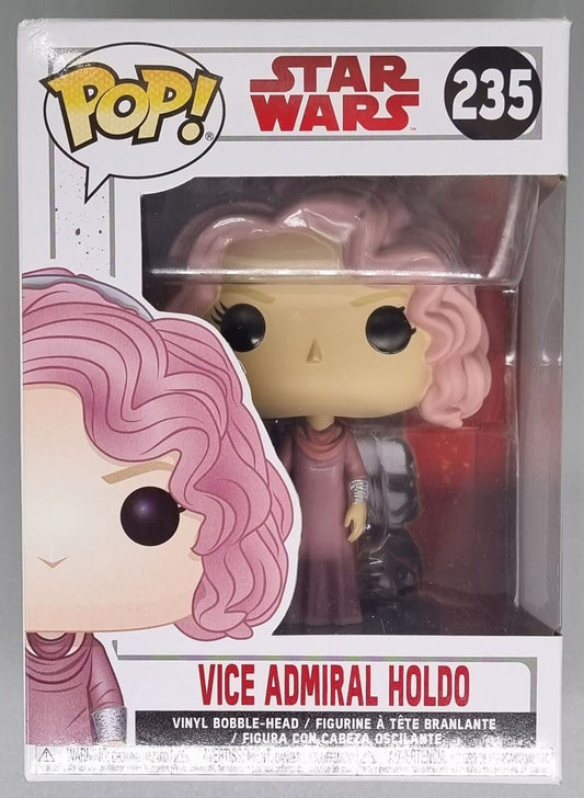 235 Vice Admiral Holdo - Star Wars - The Last Jedi Funko POP - Box Damaged