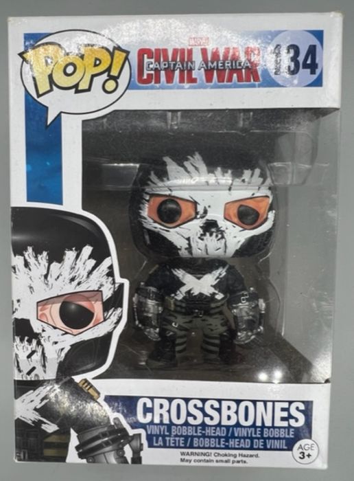 134 Crossbones - Marvel Captain America Civil War - Damaged Box Funko POP