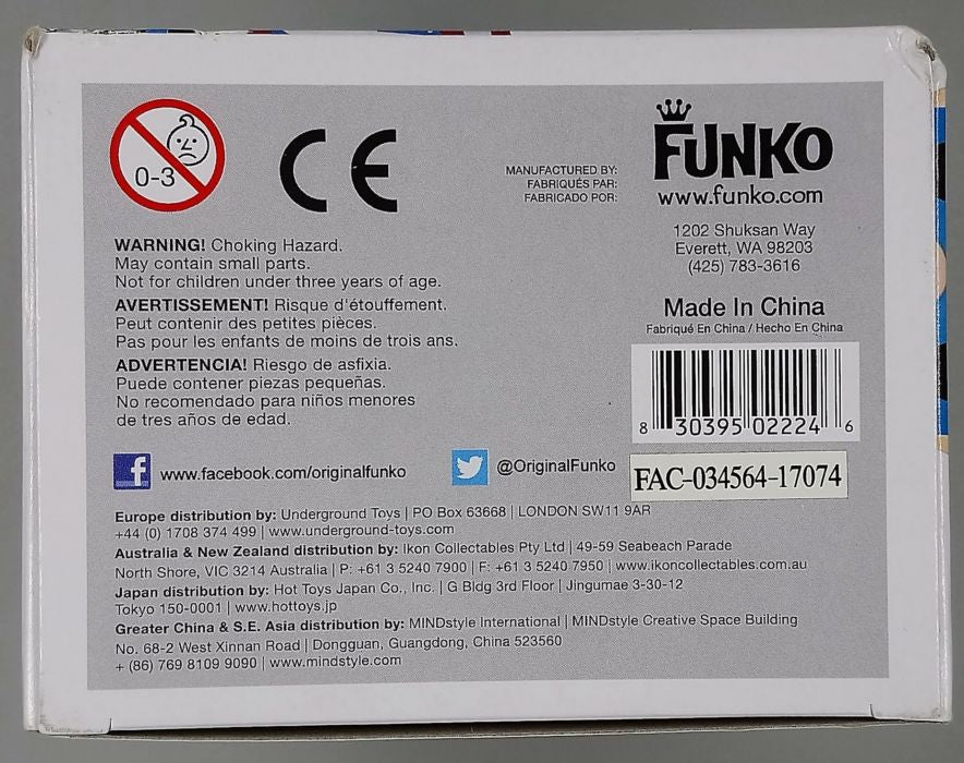 #06 Captain America - Marvel - Box Damaged Funko POP