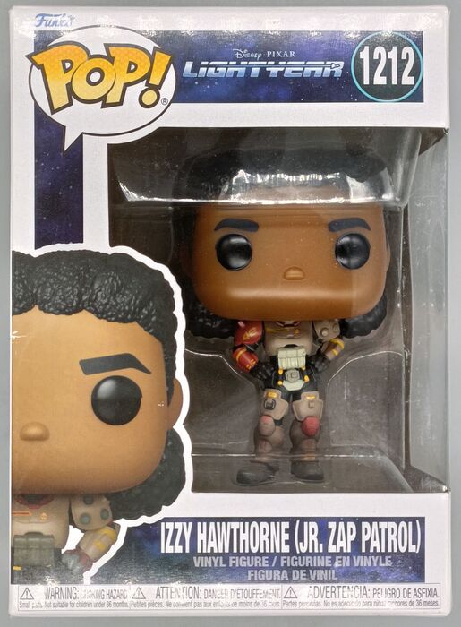 #1212 Izzy Hawthorne (Jr. Zap Patrol) - Disney Lightyear Box Damaged Funko POP