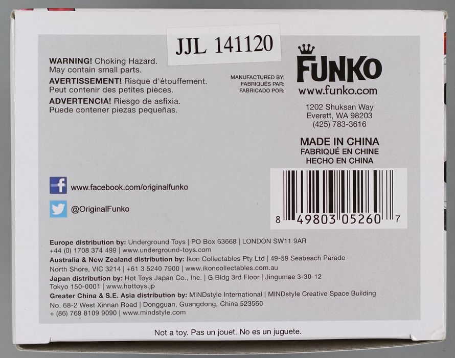 66 Harley Quinn (New 52- Roller Derby) - DC - Funko POP - Box Damaged