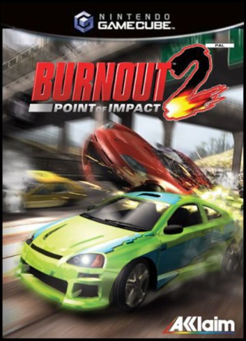 Burnout 2: Point of Impact for Nintendo Gamecube [No Man]
