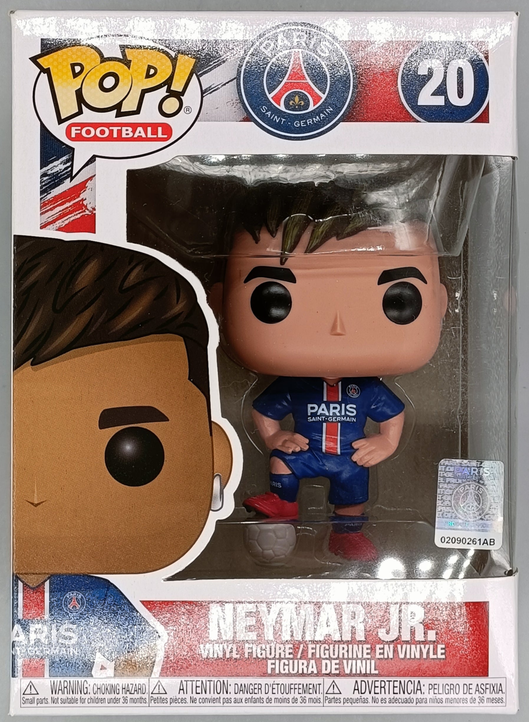 20 Neymar Jr. - PSG - Football - Box Damaged Funko POP