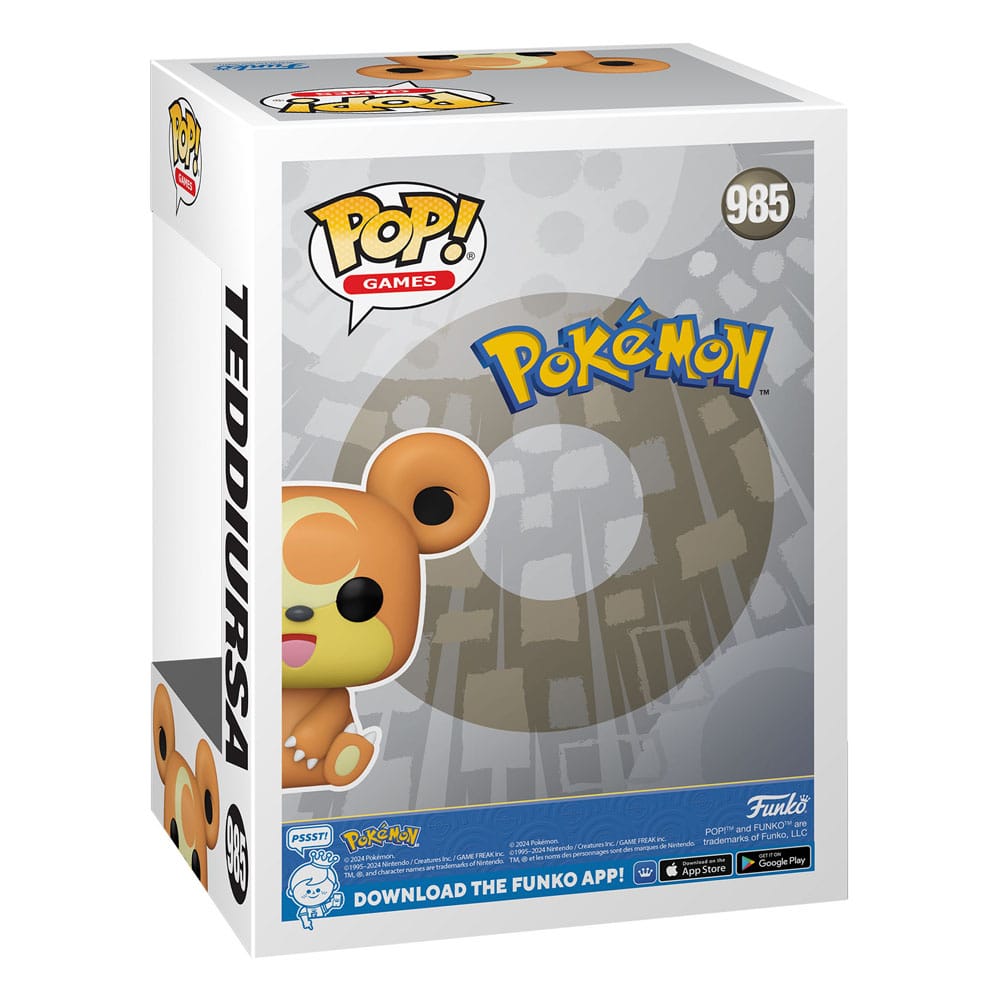 985 Teddiursa - Pokemon Funko POP - Brand New