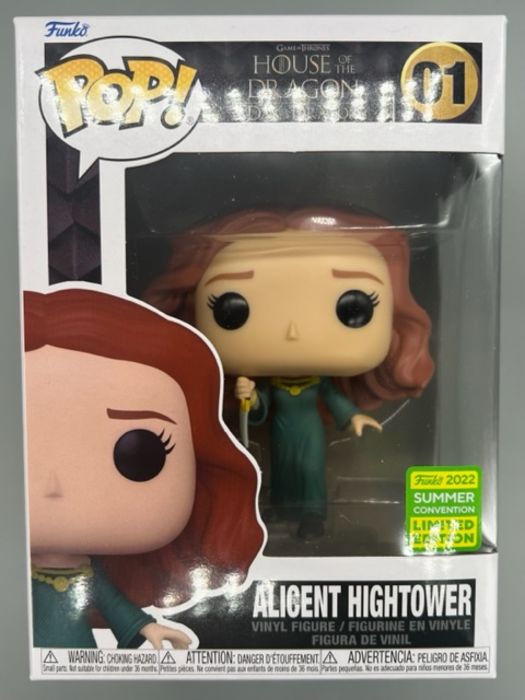 #01 Alicent Hightower (w/ Dagger) House of the Dragon 2022 Con Funko POP