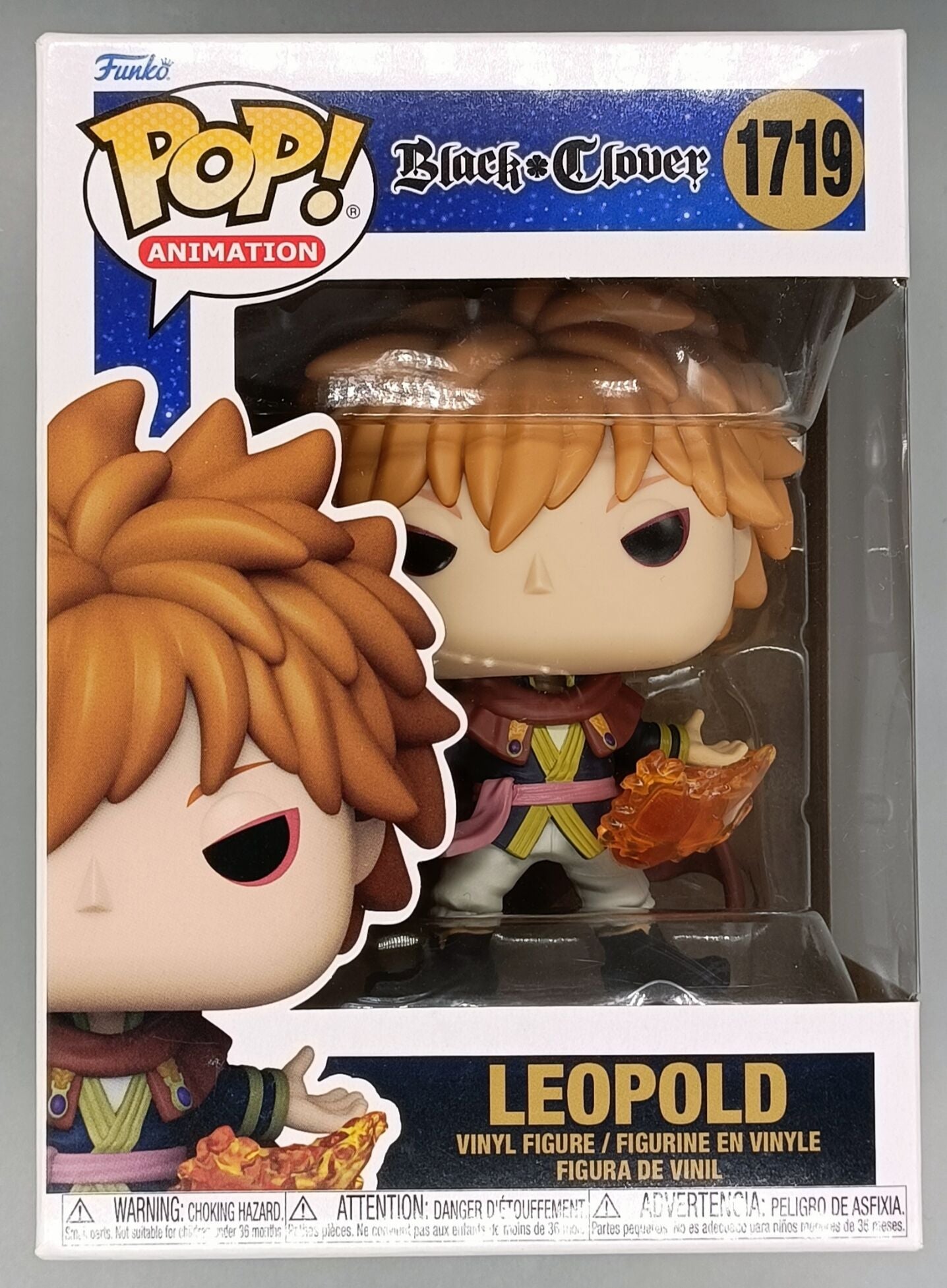 1719 Leopold - Black Clover - Funko POP - Box Damaged