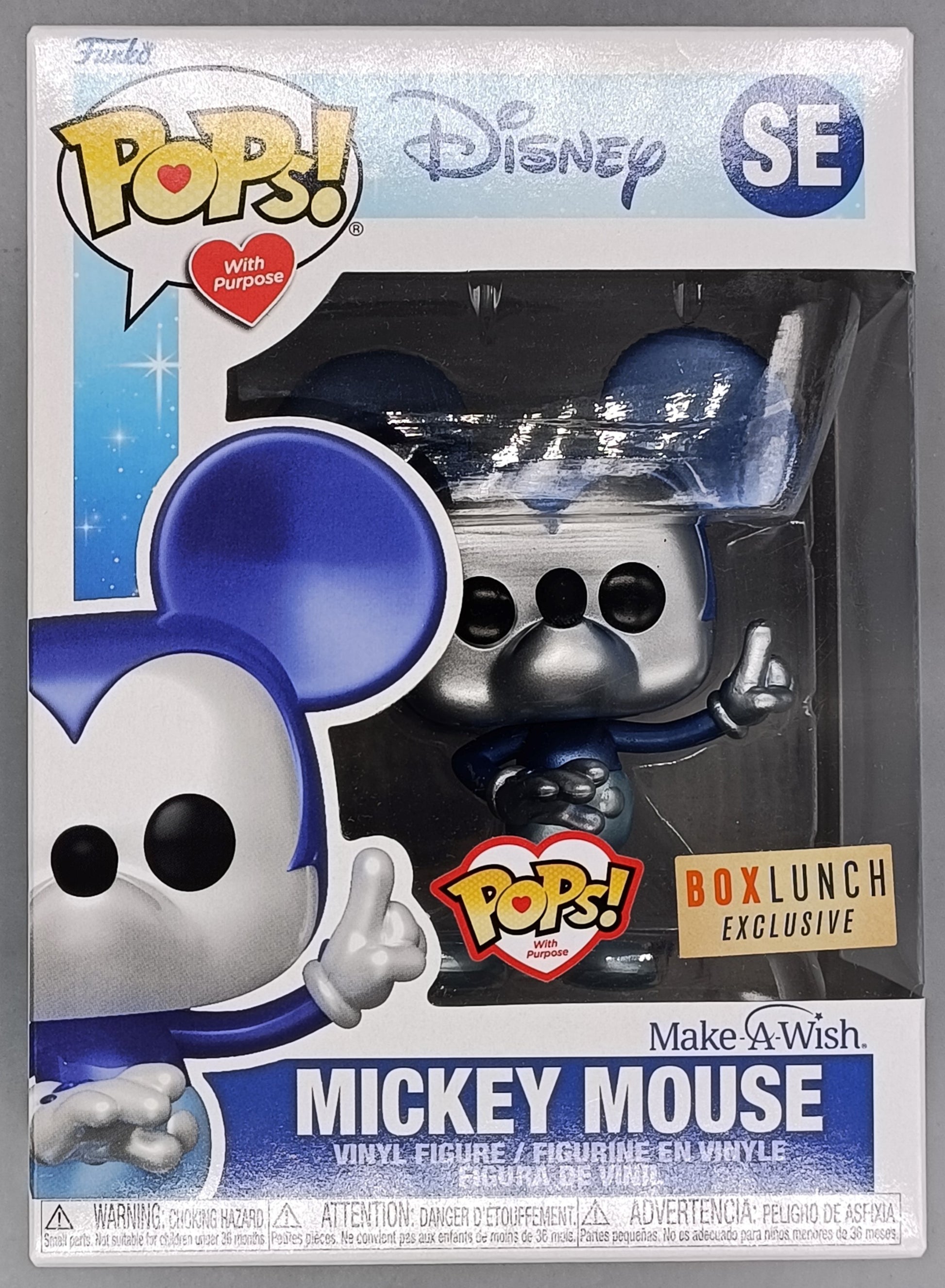 #SE Mickey Mouse (MakeAWish) Metallic Disney Funko POP