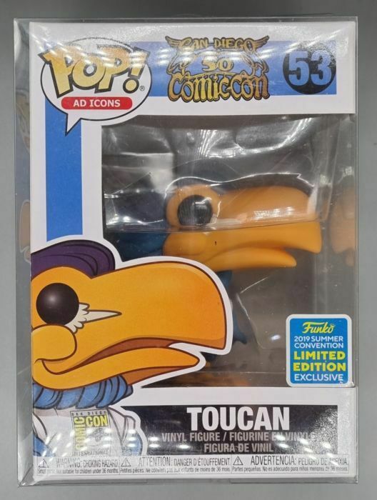 #53 Toucan - Pop Ad Icons - 2019 SDCC Exclusive Funko POP