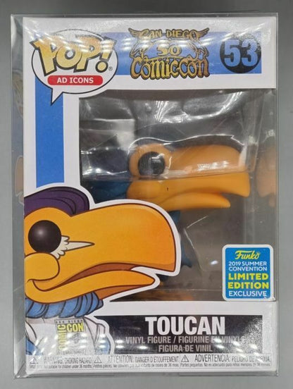 #53 Toucan - Pop Ad Icons - 2019 SDCC Exclusive Funko POP