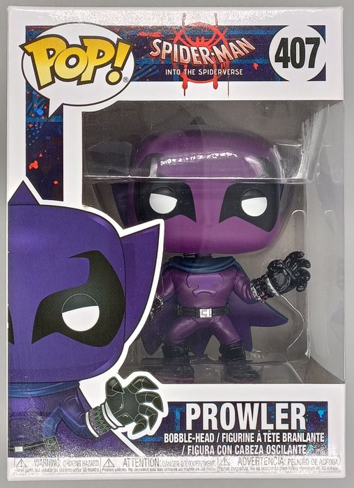 407 Prowler - Marvel Spider-Man Into The Spiderverse Funko POP - Box Damaged