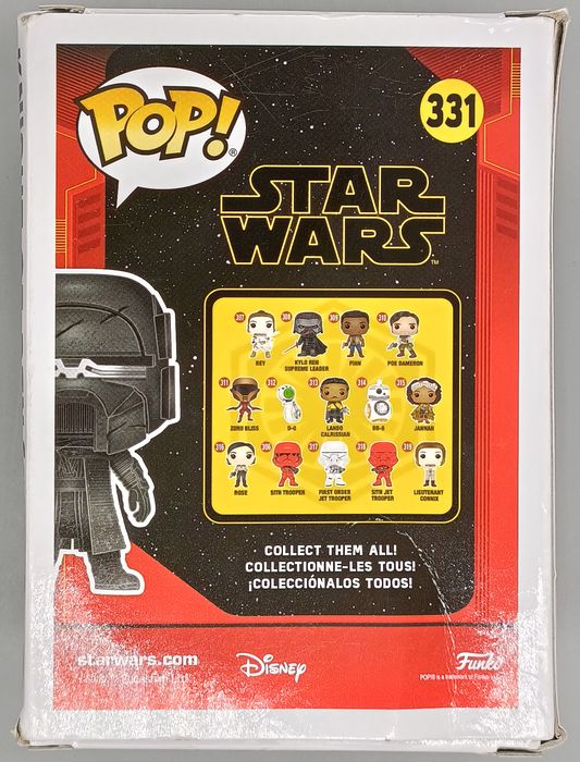331 Knight of Ren (Blaster Rifle) - Star Wars - Funko POP - Box Damaged