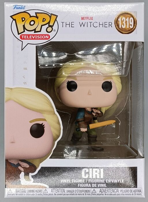 1319 Ciri (w/ Sword) - The Witcher - Brand New Funko POP