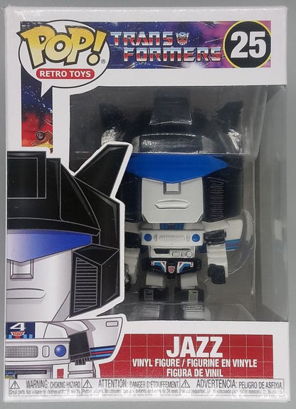 #25 Jazz - Transformers - Box Damaged Funko POP