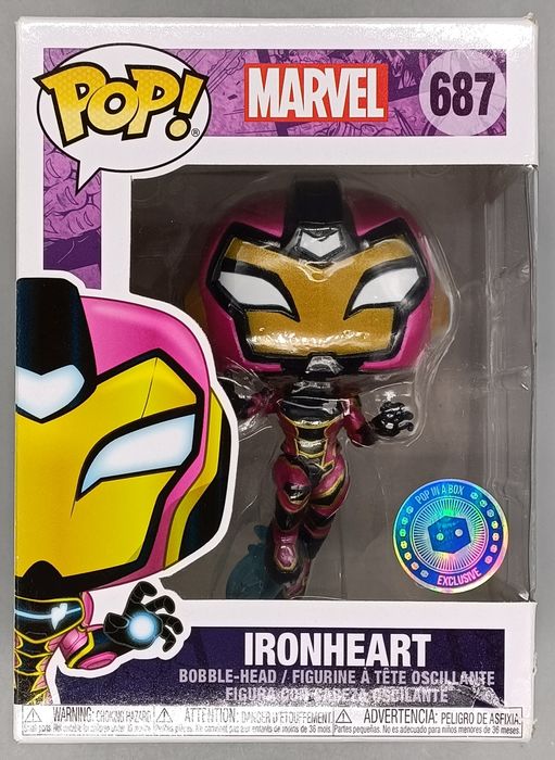 #687 Ironheart - Marvel - Box Damaged Funko POP