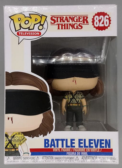 #826 Battle Eleven - Stranger Things - Box Damaged Funko POP