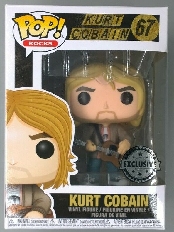 #67 Kurt Cobain (Unplugged) - Nirvana Funko POP