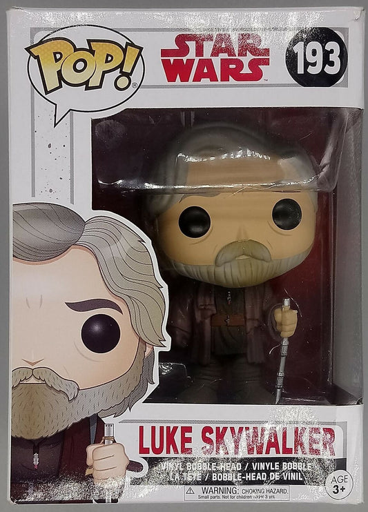 #193 Luke Skywalker Star Wars The Last Jedi - Box Damaged Funko POP