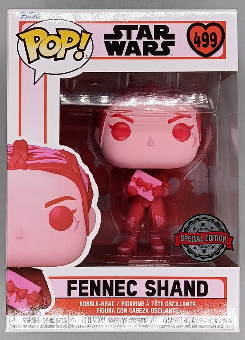 #499 Fennec Shand (Valentine) - Star Wars Funko POP