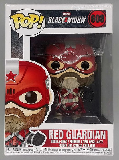 608 Red Guardian - Marvel Black Widow - Box Damaged Funko POP
