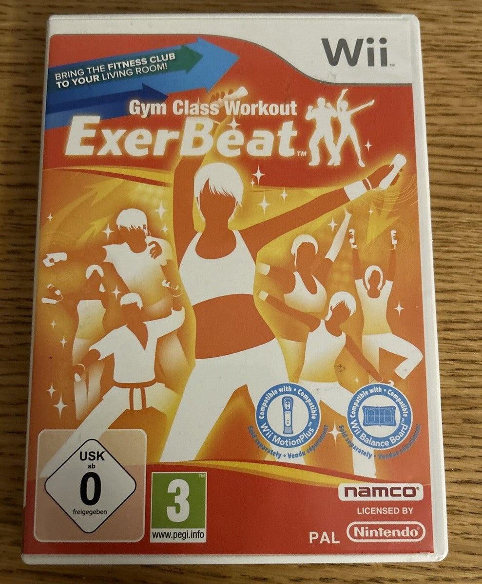 Exerbeat Gym Class Workout for Nintendo Wii