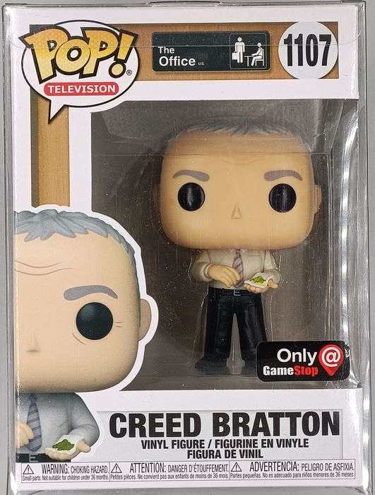 1107 Creed Bratton (w/ Mung Beans) - The Office Funko POP