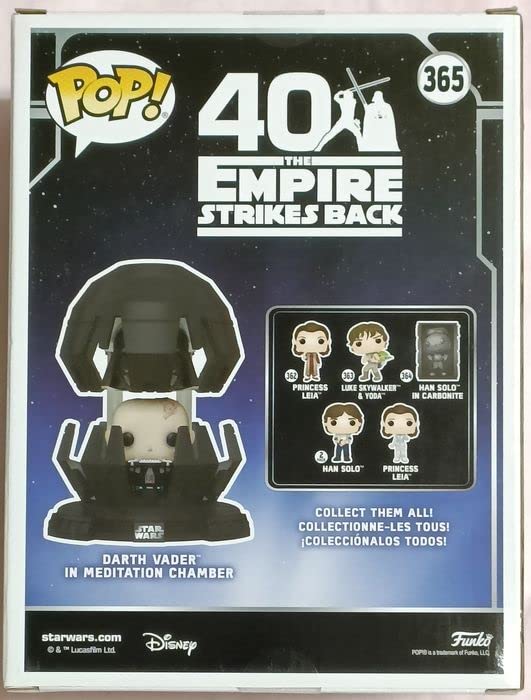 365 Darth Vader (in Meditation Chamber) Deluxe - Star Wars Funko POP - Box Damaged