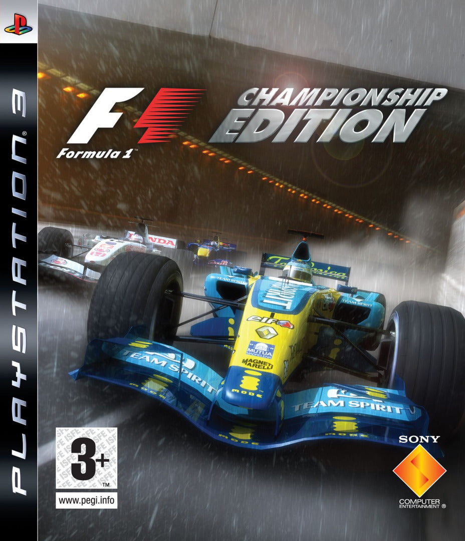 F1: Championship Edition for Playstation 3 (PS3)