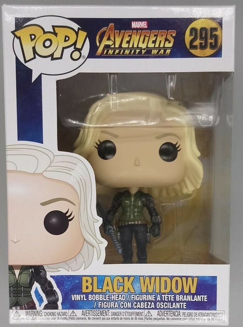 #295 Black Widow - Marvel Avengers Infinity War Funko POP