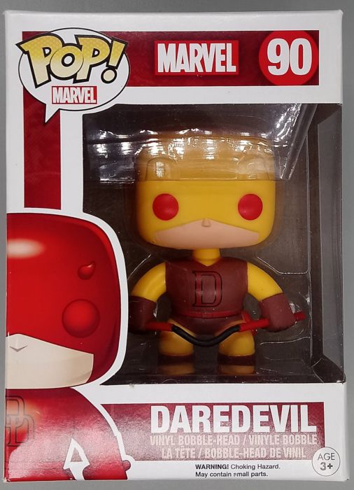90 Daredevil (Yellow) - Marvel - Funko POP - Box Damaged