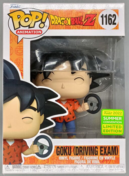 #1162 Goku (Driving Exam) - Dragon Ball Z - 2022 Con Box Damaged Funko POP