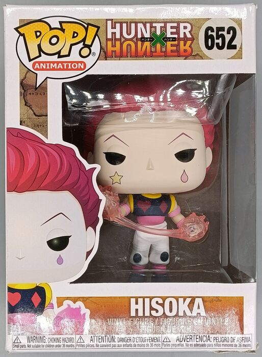 652 Hisoka - Hunter x Hunter - Box Damaged Funko POP