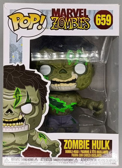 659 Zombie Hulk - Marvel Zombies - Funko POP - Box Damaged