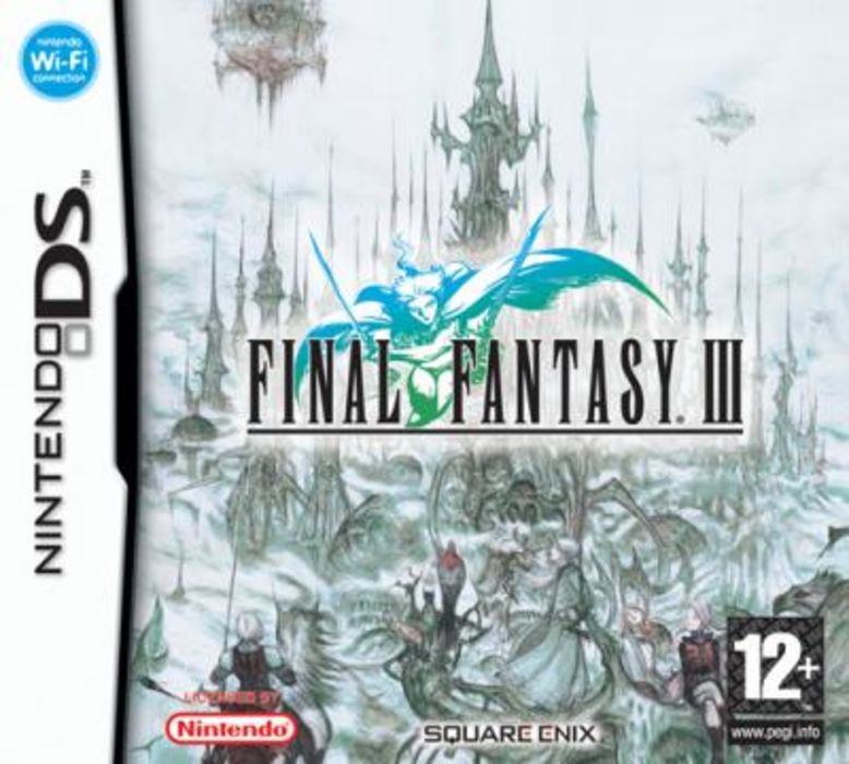 Final Fantasy III for Nintendo DS/3DS - [No Manual]